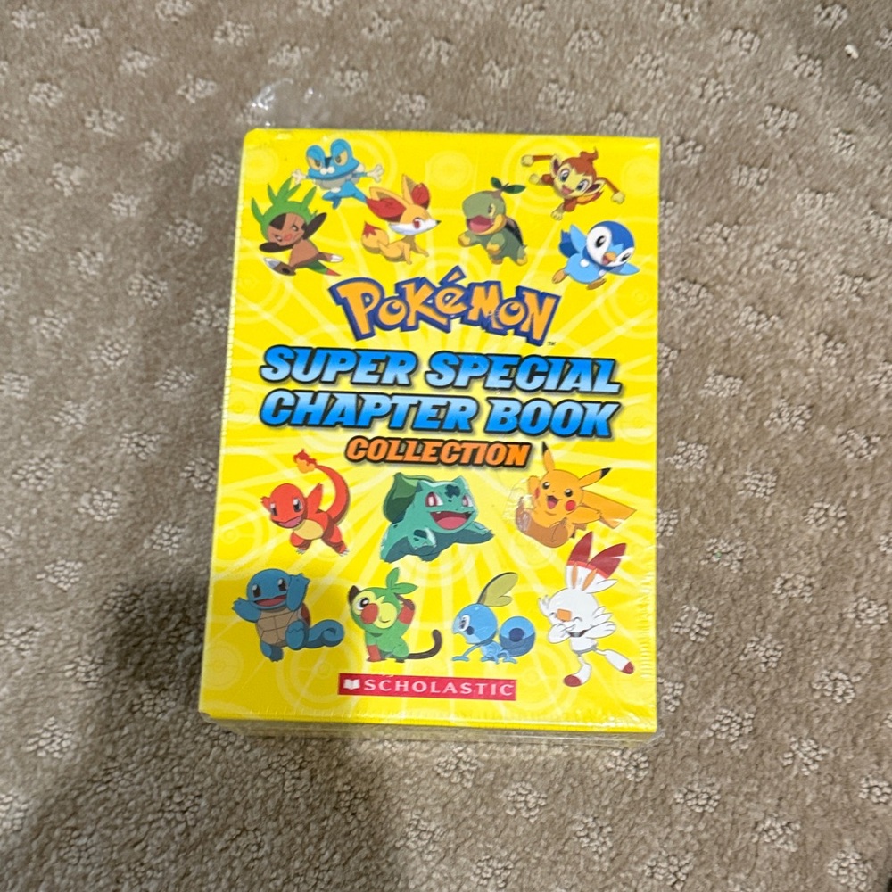 Scholastic Pokemon Chapter Book Set - Yellow Cover